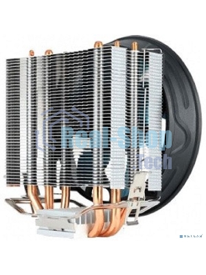 Кулер для процессора AeroCool/Formula Verkho 3 Plus серебристый, 120 мм, алюминий/медь, 2000 об/мин, 26.7 дБ, 4 pin, 125 Вт, 134 мм
