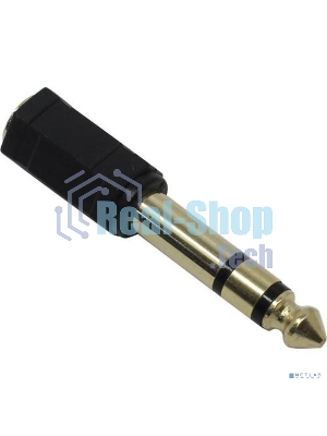 Переходник аудио Exegate EX284949RUS EX-AA-3F6M (6.35мм Jack M/3.5мм Jack F)