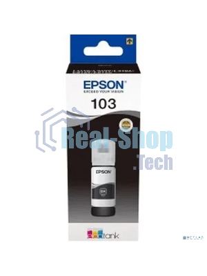 Чернила Epson 103BK C13T00S14A черный (65 мл) для Epson L3100/3110/3150