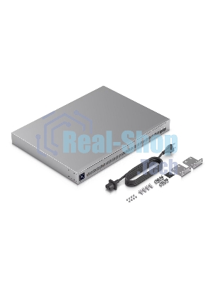 Коммутатор Ubiquiti USW-Pro-Max-24-PoE 24-port, Layer 3 Etherlighting switch with 2.5 GbE and PoE++ output 400W