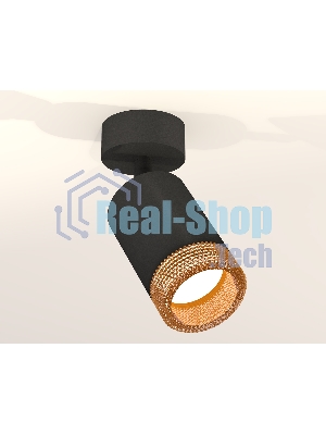 Светильник Ambrella Light XM6313005 SBK/CF черный песок/кофе MR16 GU5.3 (A2210, C6313, N6154)