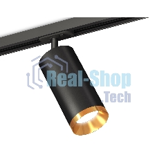 Светильник Ambrella light XT7402101 SBK/PYG черный песок/золото желтое полированное MR16 GU5.3