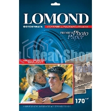 Бумага Lomond 1101305 A4/170г/м2/20л./белый полуглянцевое для струйной печати