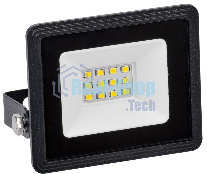 Прожектор светодиодный СДО 06-10 4000К IP65 черный IEK LPDO601-10-40-K02