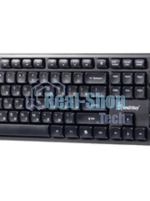 Комплект клавиатура+мышь Smartbuy 106AG беспроводной, USB, 1600 DPI, чёрный