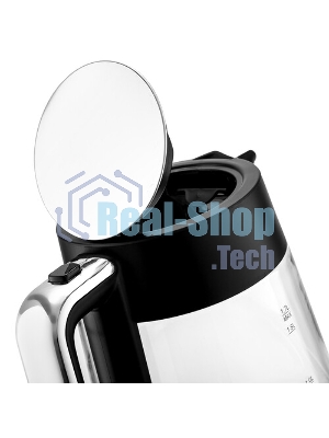 Электрочайник BRAYER BR6102 черный, 1.7 л, 2200 Вт, скрытый нагревательный элемент
