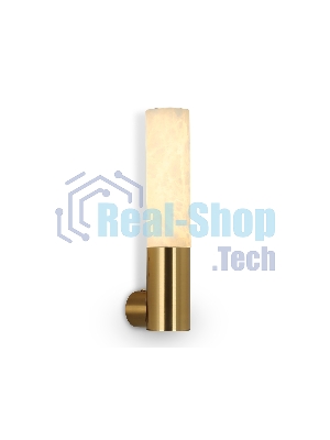 Настенный светильник Ambrella light LH53688 BS/WH латунь/белый 6W 3000K 85*60*300