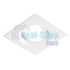Встраиваемый поворотный точечный светильник Ambrella light TN102743 WH белый IP20 GU5.3 95*95*25