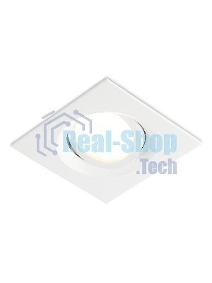 Встраиваемый поворотный точечный светильник Ambrella light TN102743 WH белый IP20 GU5.3 95*95*25