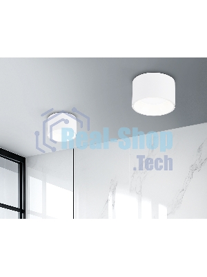 Светильник Ambrella light TN52892 SWH/GWH белый песок/белый глянец GX53 max 12W D97*60