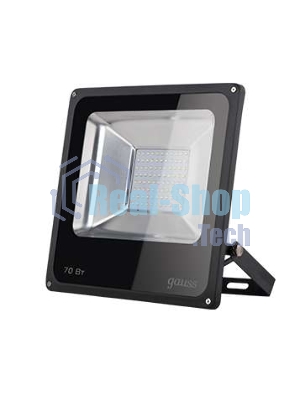 Прожектор светодиодный Gauss LED 70Вт IP65 6500К черный