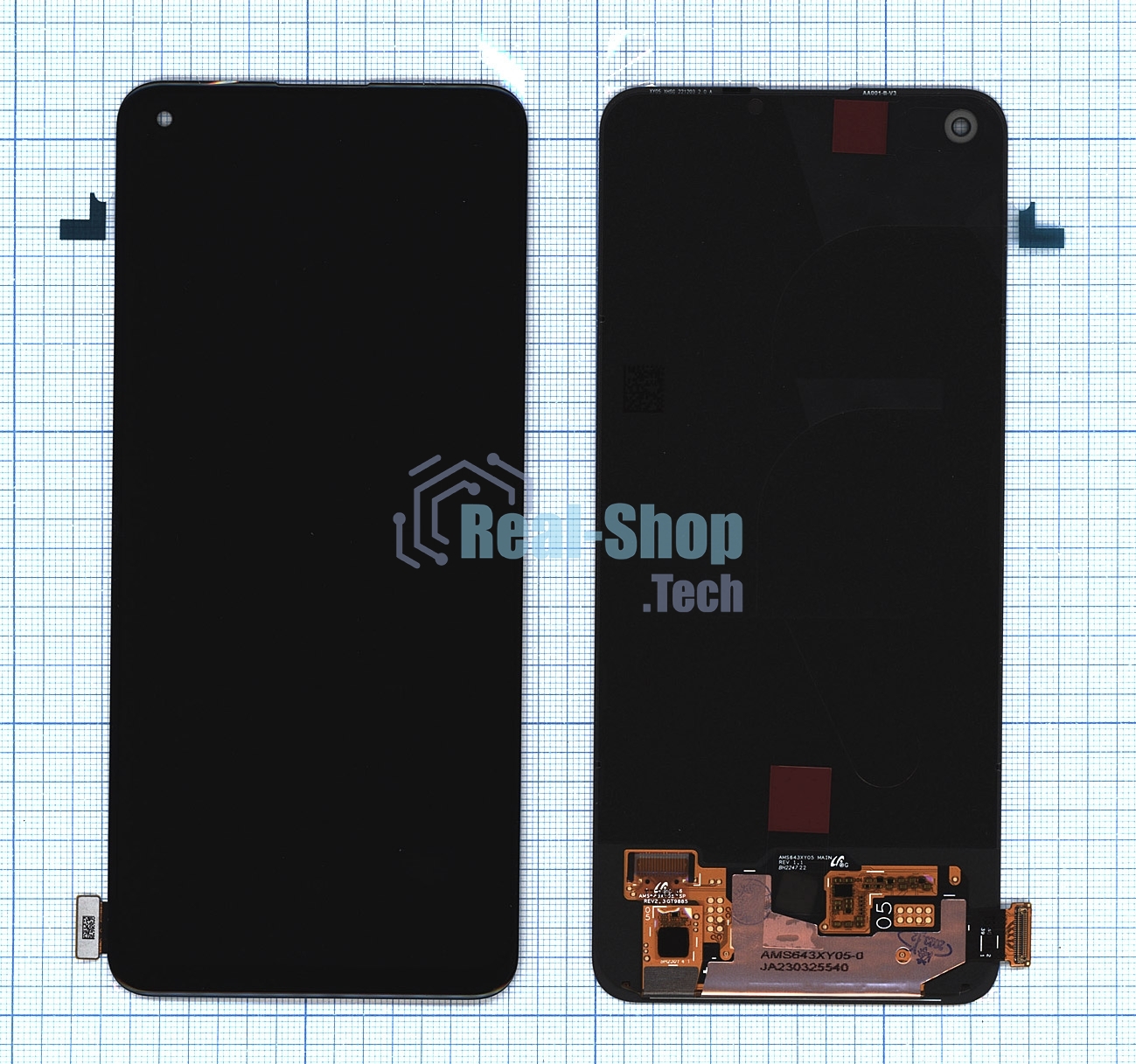Дисплей для Realme 8 4G в сборе с тачскрином (orig lcd) черный