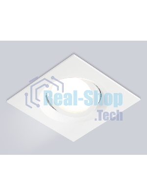 Встраиваемый поворотный точечный светильник Ambrella light TN102743 WH белый IP20 GU5.3 95*95*25