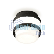 Светильник Ambrella Light XS8420001 SBK/FR черный песок/белый матовый GX53 (C8420, N8401)