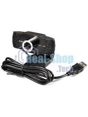 Веб-камера ExeGate BusinessPro C922 FullHD 1920x1080, 30 кадр/с, USB Type-A, микрофон (шумоподавление), универсальное крепление