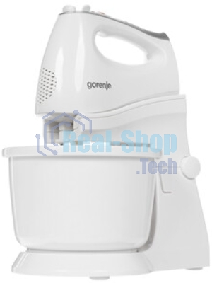 Миксер Gorenje M450WS, 450 Вт,, 5 скоростей, белый