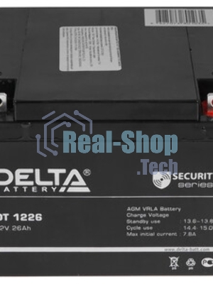 Батарея Delta DT 1226 (12V, 26Ah)