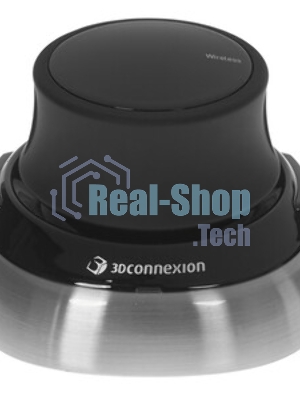 Мышь беспроводная 3DConnexion SpaceMouse Wireless (3DX-700115) черный/серебристый, радиоканал, Bluetooth, USB, кнопки - 2
