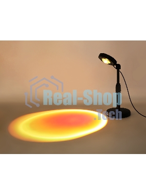 Атмосферная светодиодная настольная лампа Ambrella light DE8385 BK черный LED RGB 3W (ПДУ RGB)