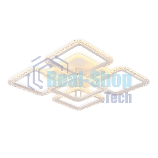 Потолочный светодиодный светильник FA5301 WH белый 140W 770*770*130 (ПДУ РАДИО 2.4)