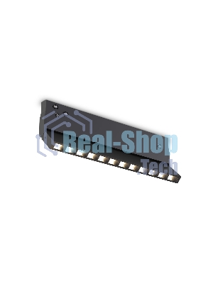 Трековый светильник GL2360 BK черный IP20 10W 3CCT 3000-6400K 48V 200*10*73