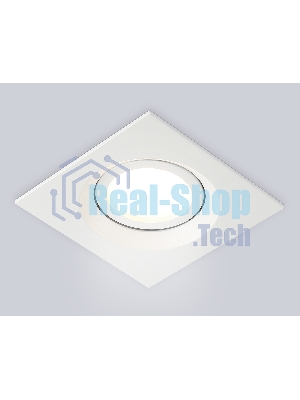 Встраиваемый поворотный точечный светильник Ambrella light TN102743 WH белый IP20 GU5.3 95*95*25