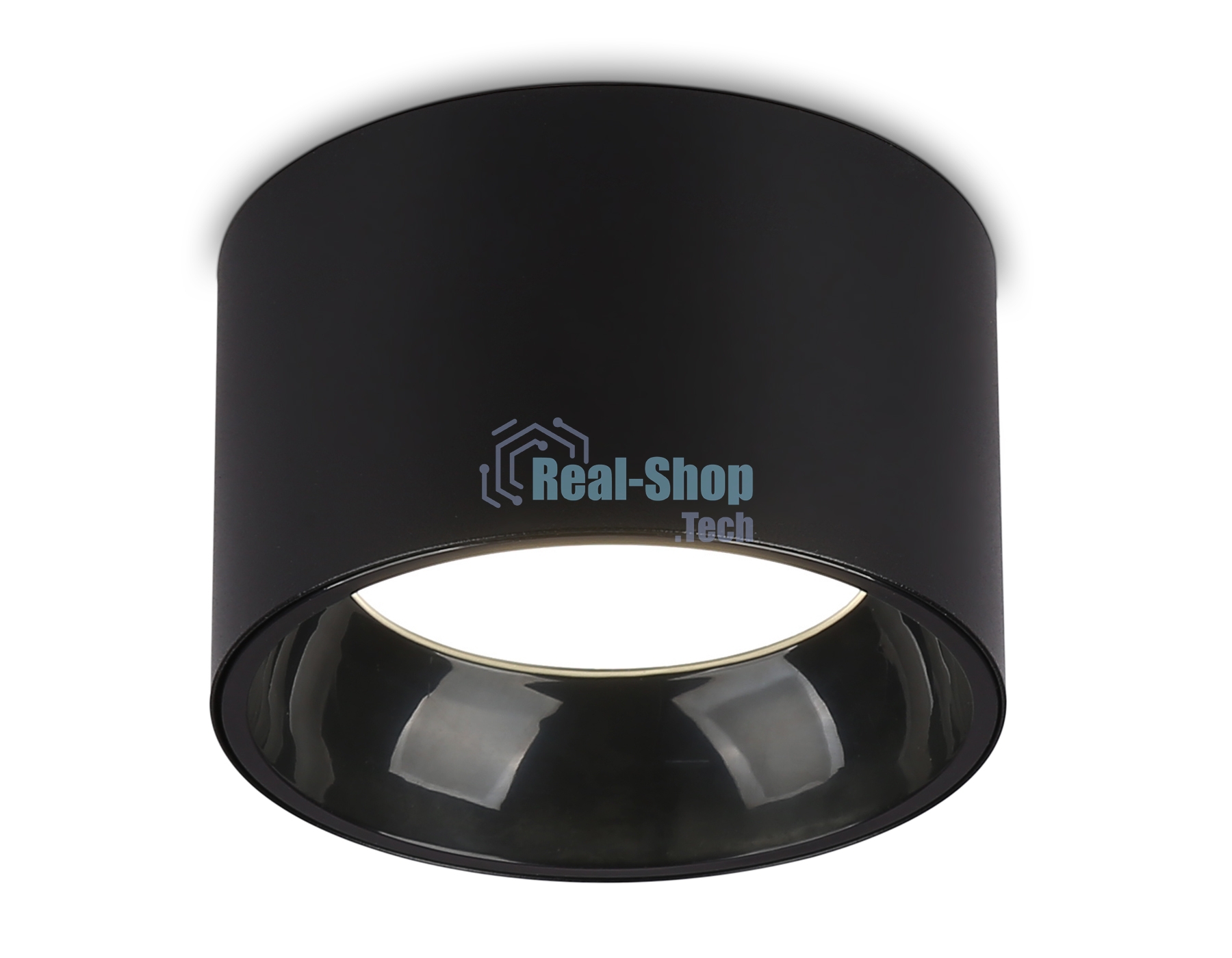 Светильник Ambrella light TN52894 SBK/GBK черный песок/черный глянец GX53 max 12W D97*60