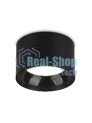 Светильник Ambrella light TN52894 SBK/GBK черный песок/черный глянец GX53 max 12W D97*60