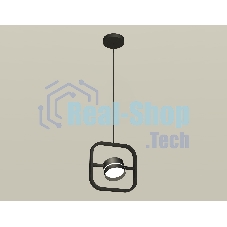 Светильник Ambrella light XB9119152 SBK/FR черный песок/белый матовый GX53 (C9119, N8462)