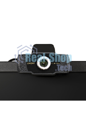 Веб-камера ExeGate BusinessPro C922 FullHD 1920x1080, 30 кадр/с, USB Type-A, микрофон (шумоподавление), универсальное крепление