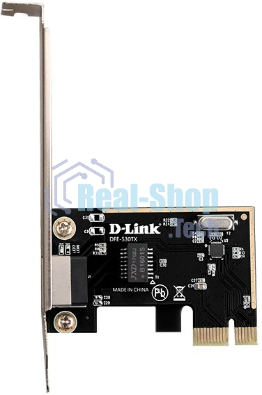 Сетевой адаптер D-Link DFE-530TX/E1A Сетевой PCI Express адаптер с 1 портом 10/100Base-TX (OEM)