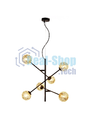 Светильник подвесной HIPER H819-0 6G96Вт BLACK/GOLD