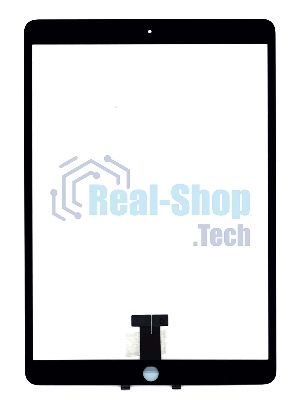 Сенсорное стекло (тачскрин) для Apple iPad Air 10.5 2019 (A2153, A2123, A2154, A2152) черное OEM