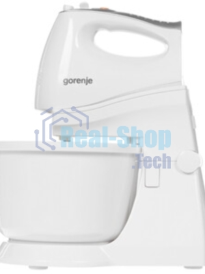 Миксер Gorenje M450WS, 450 Вт,, 5 скоростей, белый