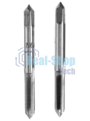 Метчик Сибртех ручной М6x0,5 мм,комплект из 2 шт.