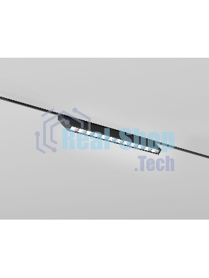Трековый светильник GL2360 BK черный IP20 10W 3CCT 3000-6400K 48V 200*10*73