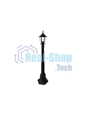 Светильник Ambrella light ST2037 BK/CL черный/прозрачный IP54 E27 max 40W D150*1100