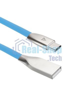 Кабель USB ACD-Infinity Type-C ~ USB-A TPE, 1.2м, синий