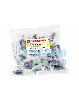 Разъем питания Rexant гнездо 2.1х5.5 с клеммной колодкой