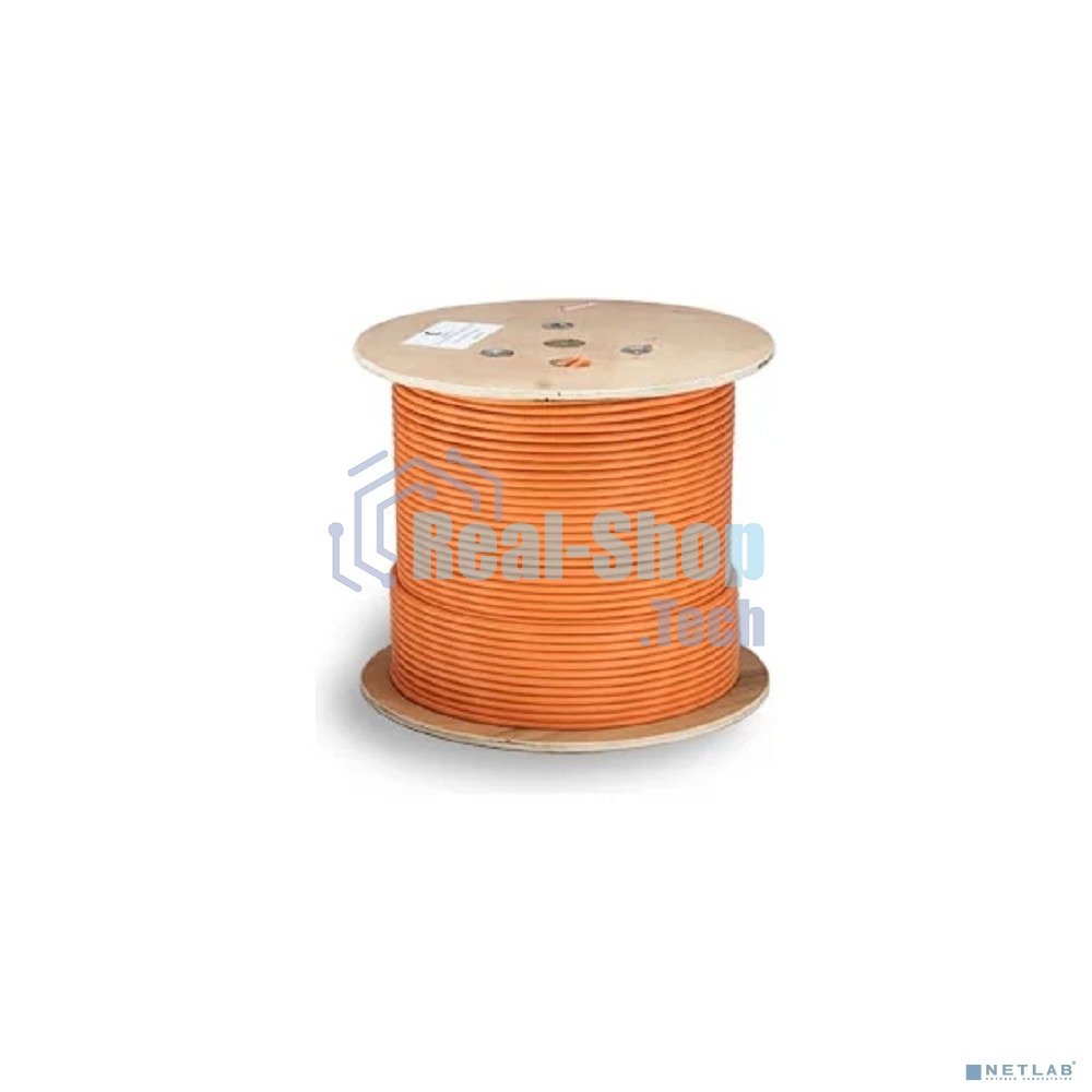 Кабель витая пара экранированная Cabeus SFTP-4P-Cat.6-SOLID-LSZH SFTP (SF/UTP), категория 6, 4 пары 0,57мм (23 AWG), одножильный (305 м)
