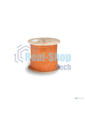 Кабель витая пара экранированная Cabeus SFTP-4P-Cat.6-SOLID-LSZH SFTP (SF/UTP), категория 6, 4 пары 0,57мм (23 AWG), одножильный (305 м)