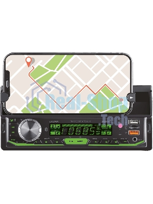 Автомагнитола Digma MCP-414, 1 DIN, Bluetooth, USB Type-A, AUX, пульт ДУ