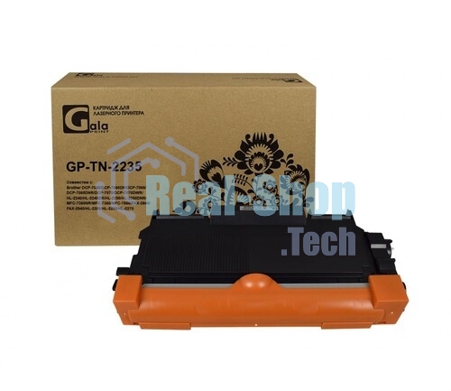 Картридж GalaPrint GP-TN-2235 для принтеров Brother DCP-7060/DCP-7060DR/DCP-7065/DCP-7065DNR/DCP-7070/DCP-7070DWR/HL-2240/HL-2240DR/HL-2250/HL-2250DNR/MFC-7360NR/MFC-7360/MFC-7860/FAX-2845/FAX-2940/HL-2200/HL-2230/HL-2270 1200 копий