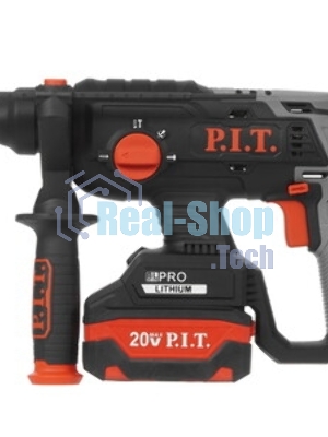Перфоратор P.I.T. PBH20H-22B/2, SDS-plus, 20 В, 1.5 Дж, от аккумулятора