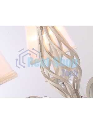 Светильник Ambrella light TR4547/5 WH/SL белый/серебро E14/5 max 40W D565*500