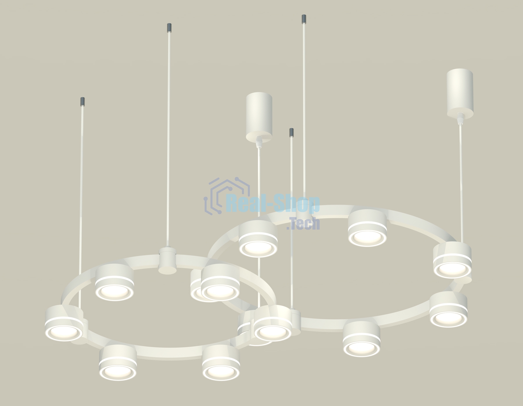 Светильник Ambrella light XR92081003/13 SWH/FR белый песок/белый матовый GX53 (A9208, C9236, C9231, N8433)