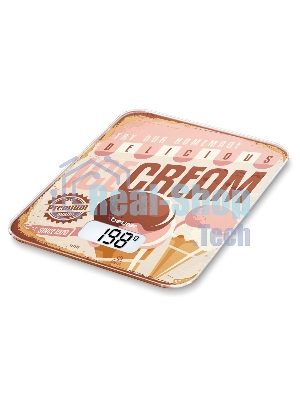 Весы кухонные Beurer KS19 Ice Cream макс. вес: 5 кг, рисунок