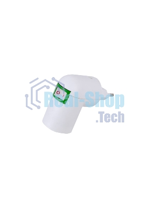 Переходник Rexant цокольный 250 В~E14 с выключателем