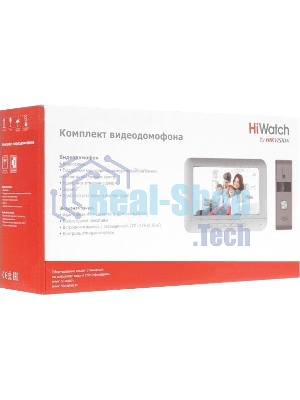 Видеодомофон Hikvision DS-D100KF белый