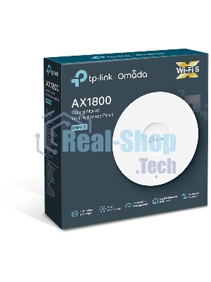 Потолочная двухдиапазонная точка доступа Wi-Fi TP-Link EAP610 AX1800